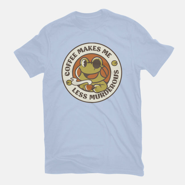 Less Murderous Frog-Womens-Fitted-Tee-tobefonseca