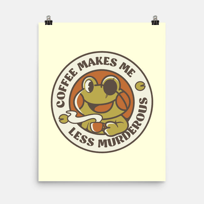 Less Murderous Frog-None-Matte-Poster-tobefonseca