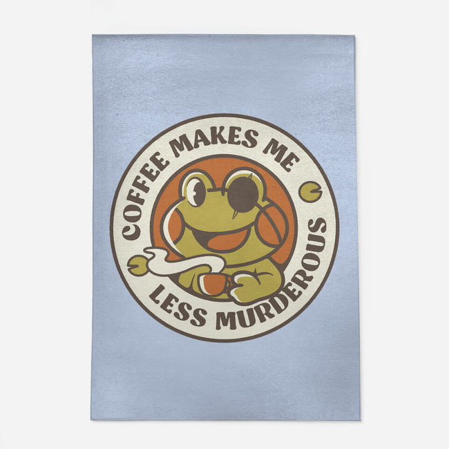 Less Murderous Frog-None-Indoor-Rug-tobefonseca