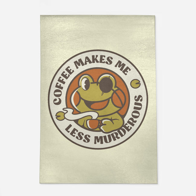 Less Murderous Frog-None-Indoor-Rug-tobefonseca