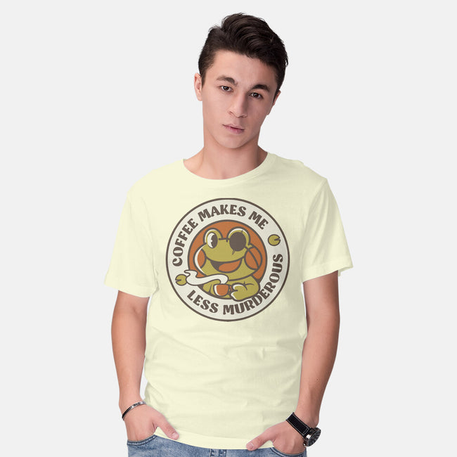 Less Murderous Frog-Mens-Basic-Tee-tobefonseca