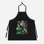 Cyber City Rush-Unisex-Kitchen-Apron-Heyra Vieira