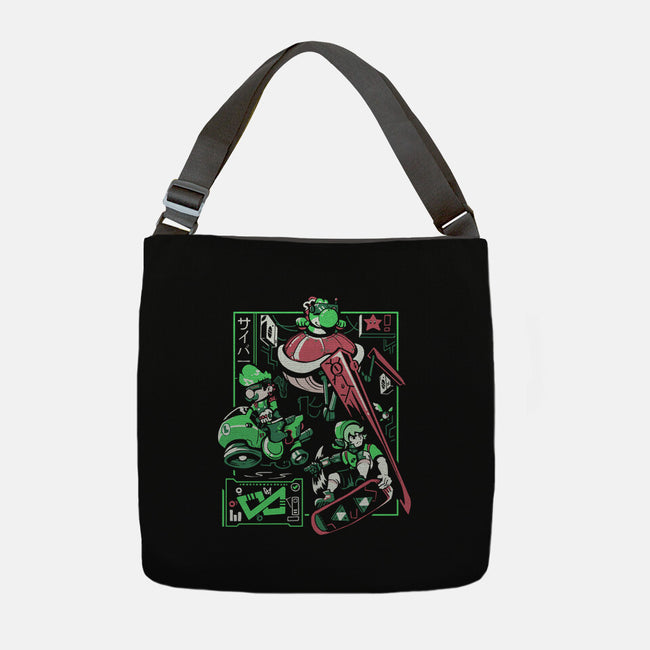 Cyber City Rush-None-Adjustable Tote-Bag-Heyra Vieira