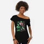 Cyber City Rush-Womens-Off Shoulder-Tee-Heyra Vieira