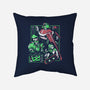 Cyber City Rush-None-Removable Cover-Throw Pillow-Heyra Vieira