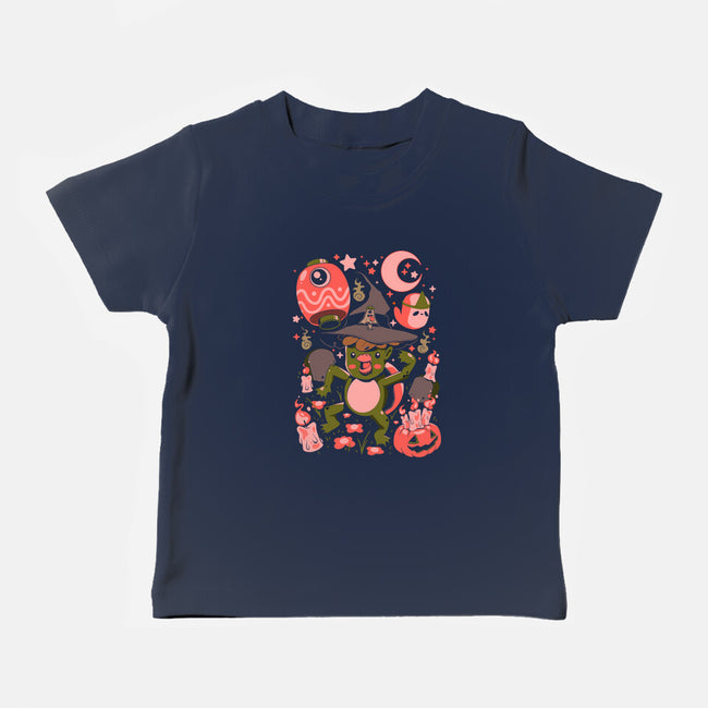 Halloween Kappa Party-Baby-Basic-Tee-ilustrata