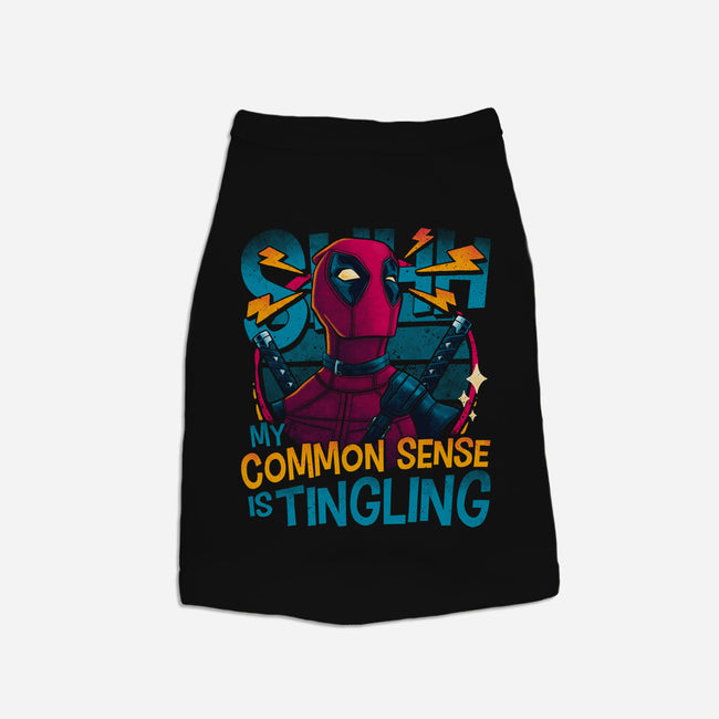 Common Sense-Dog-Basic-Pet Tank-teesgeex