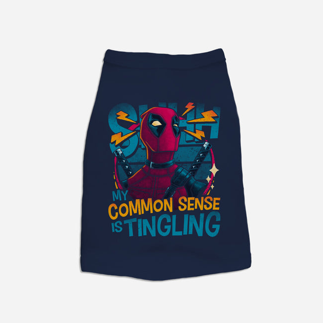 Common Sense-Dog-Basic-Pet Tank-teesgeex