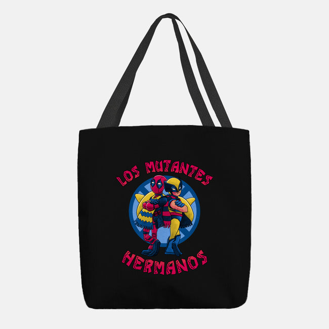 Los Mutantes Hermanos-None-Basic Tote-Bag-teesgeex