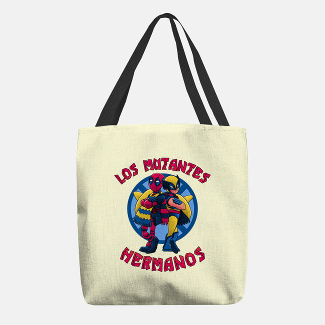 Los Mutantes Hermanos-None-Basic Tote-Bag-teesgeex