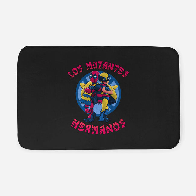 Los Mutantes Hermanos-None-Memory Foam-Bath Mat-teesgeex