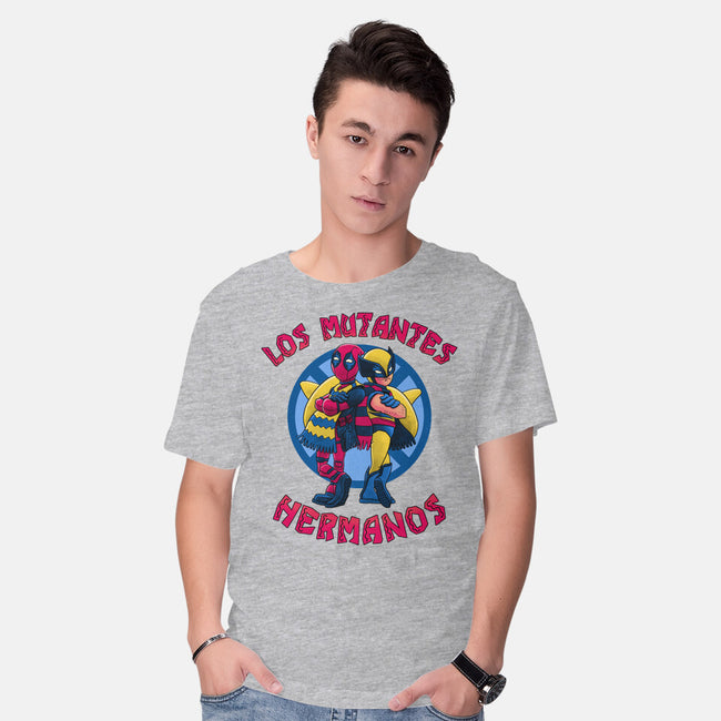 Los Mutantes Hermanos-Mens-Basic-Tee-teesgeex