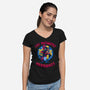 Los Mutantes Hermanos-Womens-V-Neck-Tee-teesgeex