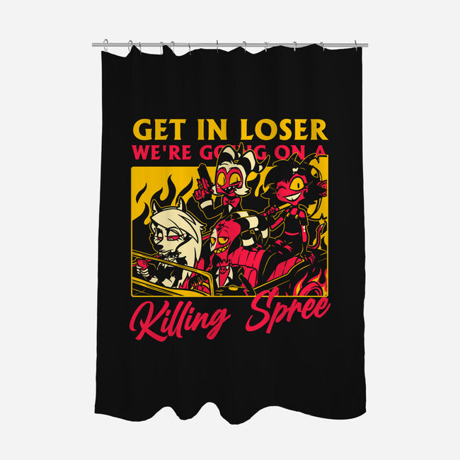 Hell Boss Meme-None-Polyester-Shower Curtain-Studio Mootant