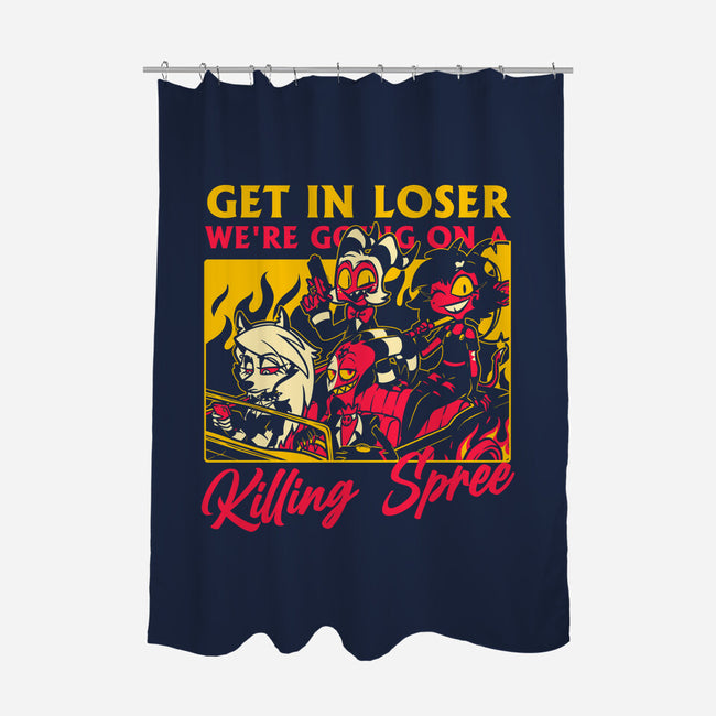 Hell Boss Meme-None-Polyester-Shower Curtain-Studio Mootant