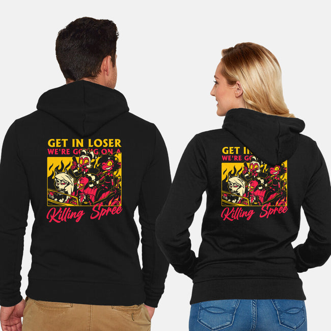 Hell Boss Meme-Unisex-Zip-Up-Sweatshirt-Studio Mootant