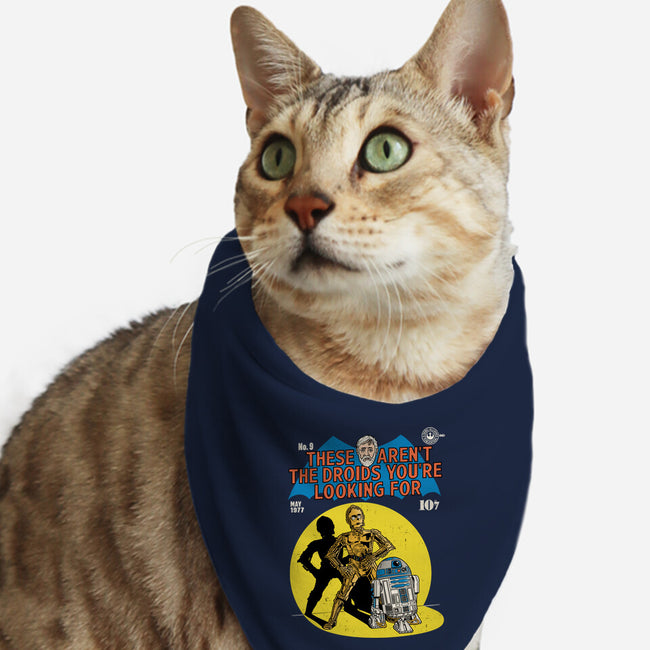 These Aren't The Droids-Cat-Bandana-Pet Collar-Barbadifuoco