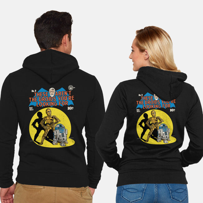 These Aren't The Droids-Unisex-Zip-Up-Sweatshirt-Barbadifuoco