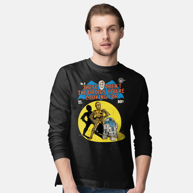 These Aren't The Droids-Mens-Long Sleeved-Tee-Barbadifuoco