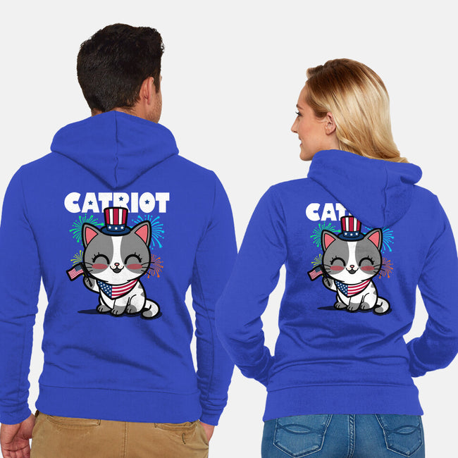 Catriot-Unisex-Zip-Up-Sweatshirt-Boggs Nicolas