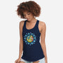 My New Neighbors-Womens-Racerback-Tank-nickzzarto