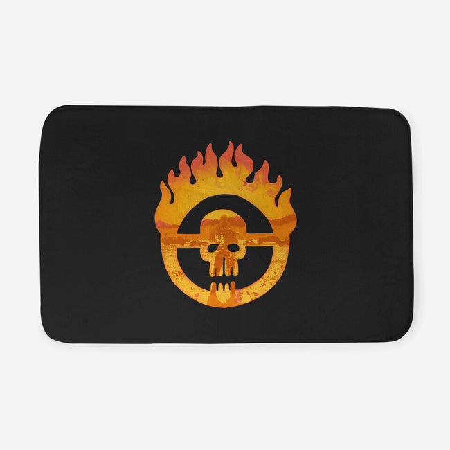 Fire And Blood-None-Memory Foam-Bath Mat-Olipop