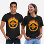 Fire And Blood-Unisex-Basic-Tee-Olipop