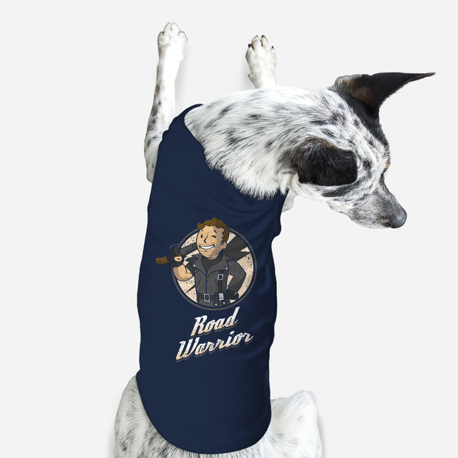 Warrior Of The Road-Dog-Basic-Pet Tank-Olipop