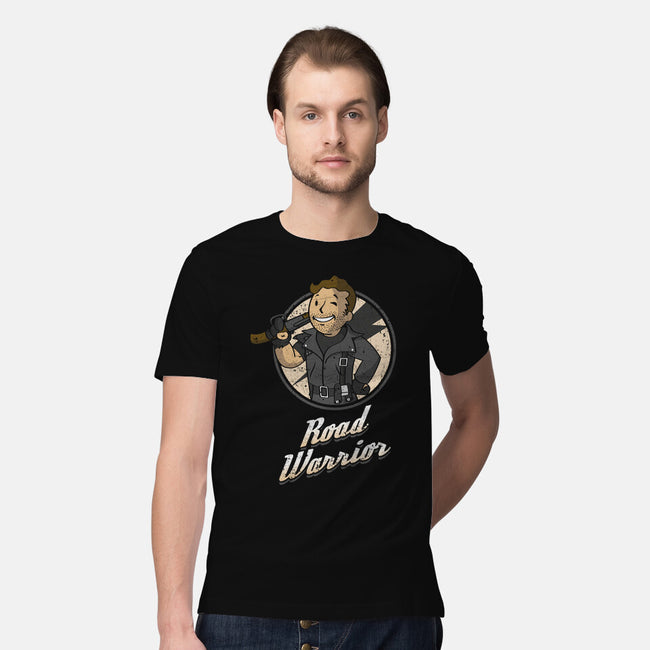 Warrior Of The Road-Mens-Premium-Tee-Olipop