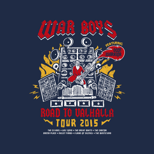 War Boys Tour-Womens-V-Neck-Tee-Olipop