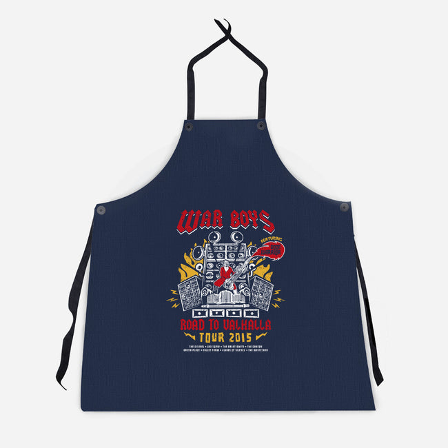 War Boys Tour-Unisex-Kitchen-Apron-Olipop