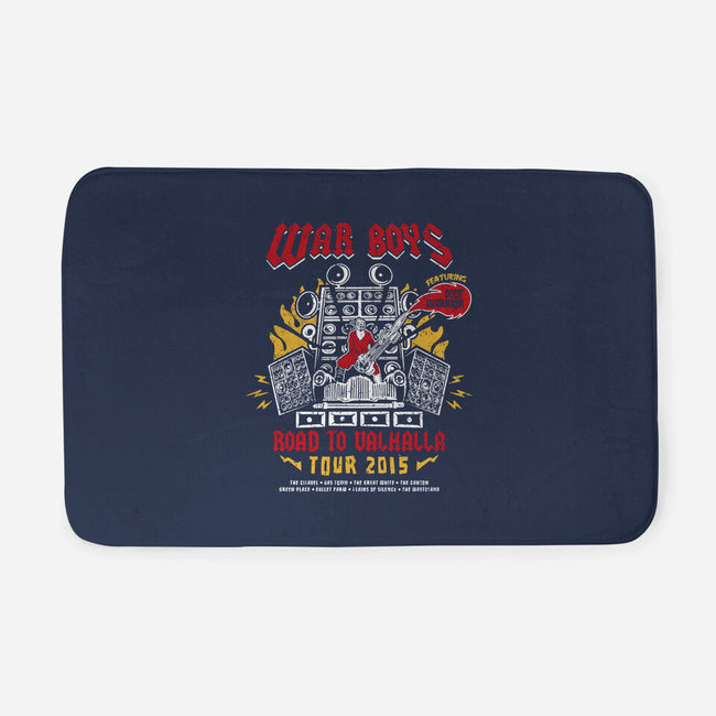 War Boys Tour-None-Memory Foam-Bath Mat-Olipop