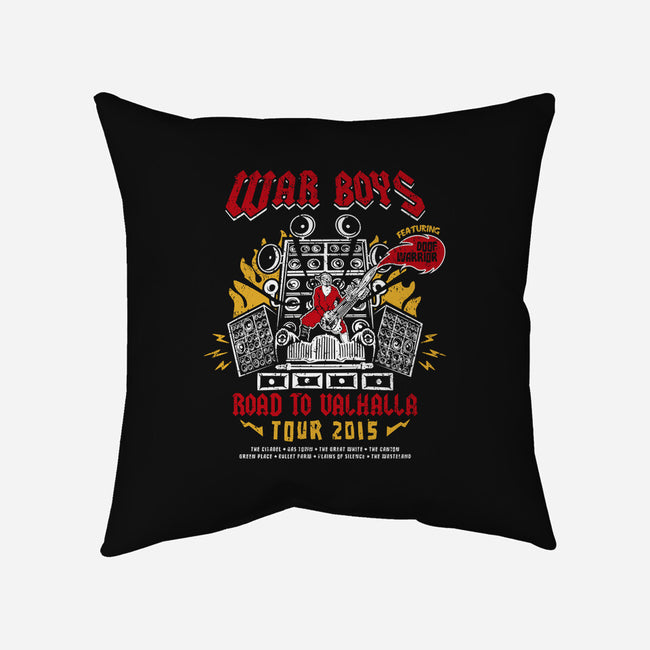 War Boys Tour-None-Removable Cover-Throw Pillow-Olipop