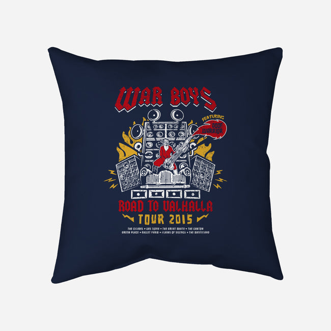 War Boys Tour-None-Removable Cover-Throw Pillow-Olipop