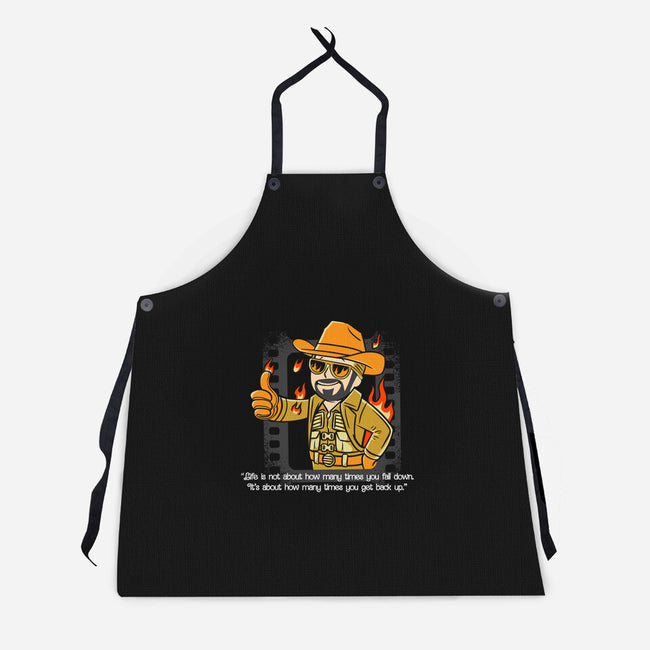 How Many Times You Get Back Up-Unisex-Kitchen-Apron-naomori