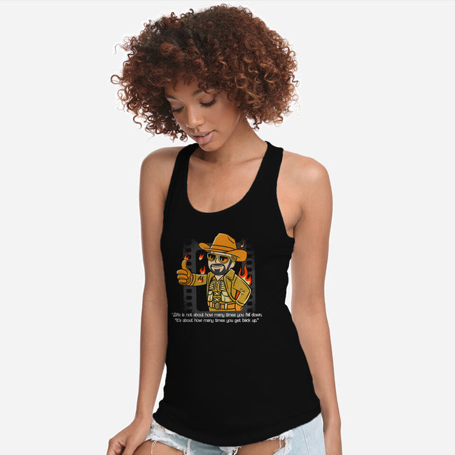 How Many Times You Get Back Up-Womens-Racerback-Tank-naomori