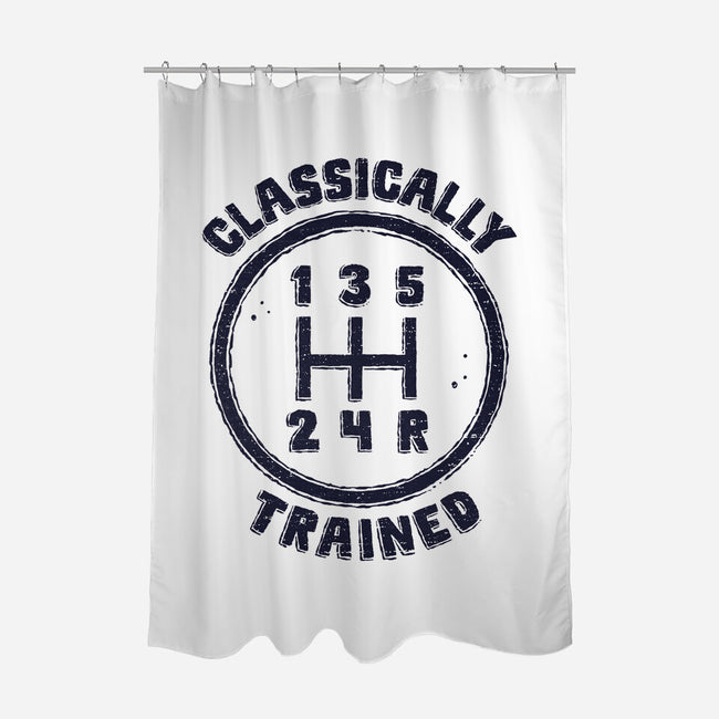 Classically Trained Driver-None-Polyester-Shower Curtain-kg07