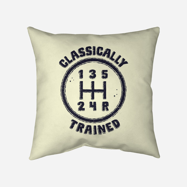 Classically Trained Driver-None-Removable Cover-Throw Pillow-kg07