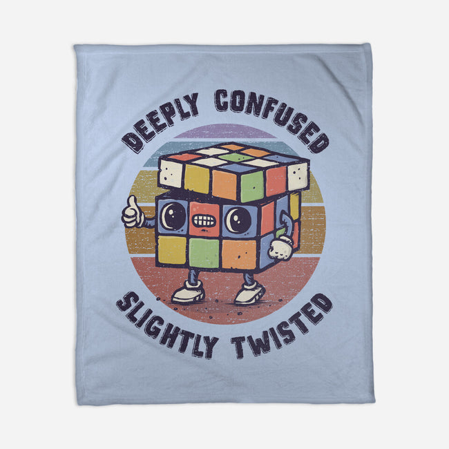 Deeply Confused-None-Fleece-Blanket-kg07