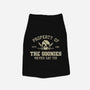 Property Of The Goonies-Dog-Basic-Pet Tank-kg07