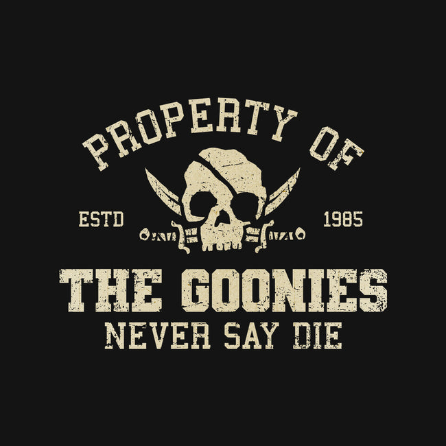 Property Of The Goonies-Dog-Basic-Pet Tank-kg07