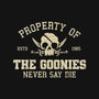 Property Of The Goonies-None-Indoor-Rug-kg07