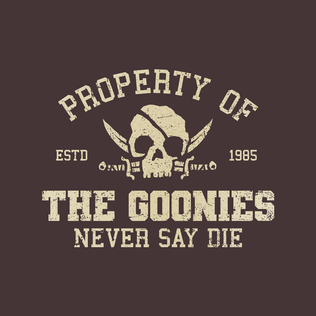 Property Of The Goonies-Unisex-Kitchen-Apron-kg07