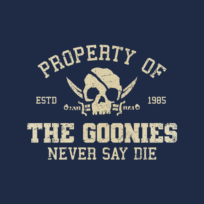 Property Of The Goonies-Mens-Long Sleeved-Tee-kg07