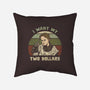 Two Dollars-None-Removable Cover w Insert-Throw Pillow-kg07