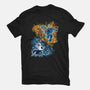 Indie Knight Fight-Mens-Basic-Tee-nickzzarto