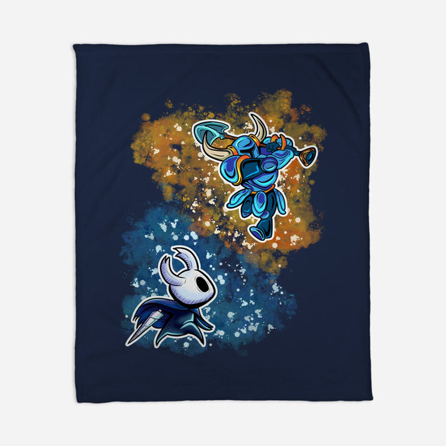 Indie Knight Fight-None-Fleece-Blanket-nickzzarto