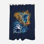 Indie Knight Fight-None-Polyester-Shower Curtain-nickzzarto