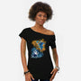 Indie Knight Fight-Womens-Off Shoulder-Tee-nickzzarto