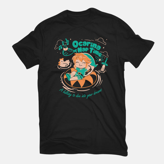 Ocarina Of Nap Time-Youth-Basic-Tee-estudiofitas